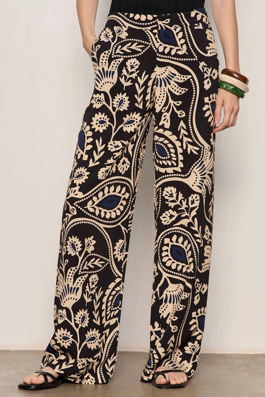 NEW SANCTUARY away again soft pant in black tan